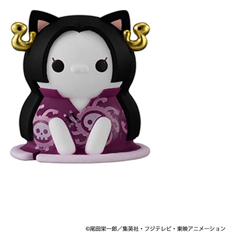 One Piece Mega Cat Project Nyan Piece Nyan! Luffy & the Seven Warlords of the Sea Minifiguren 3 cm Blind Box Display (8) (Repeat) - Preorder - ETA: 25.01.2027