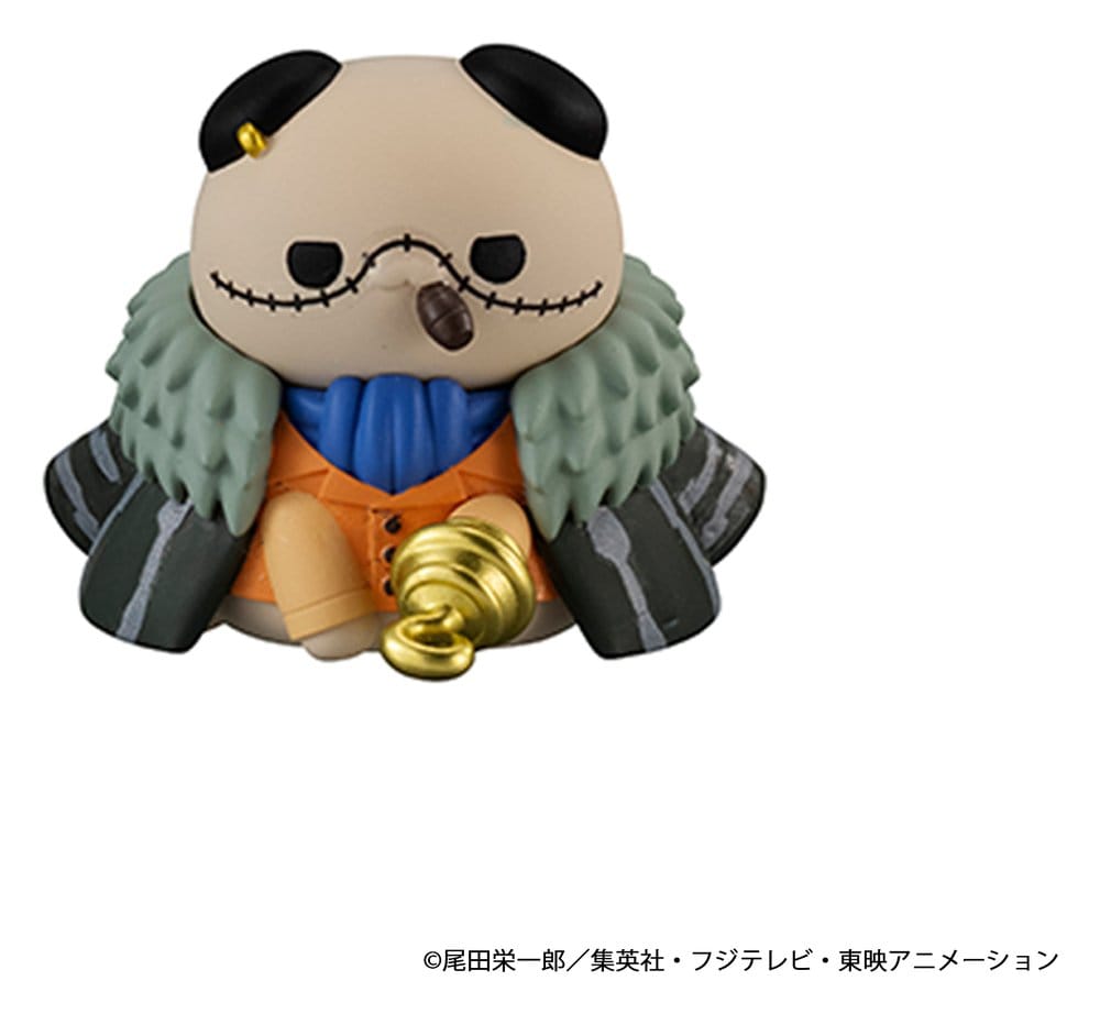 One Piece Mega Cat Project Nyan Piece Nyan! Luffy & the Seven Warlords of the Sea Minifiguren 3 cm Blind Box Display (8) (Repeat) - Preorder - ETA: 25.01.2027