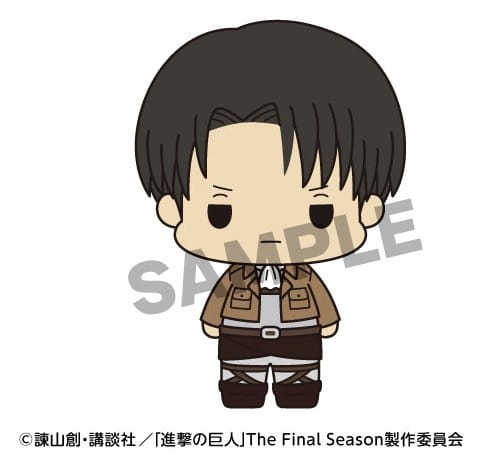Attack on Titan Chokorin Collection Minifiguren 5 cm Blind Box Display (6) - Preorder - ETA: 25.01.2027