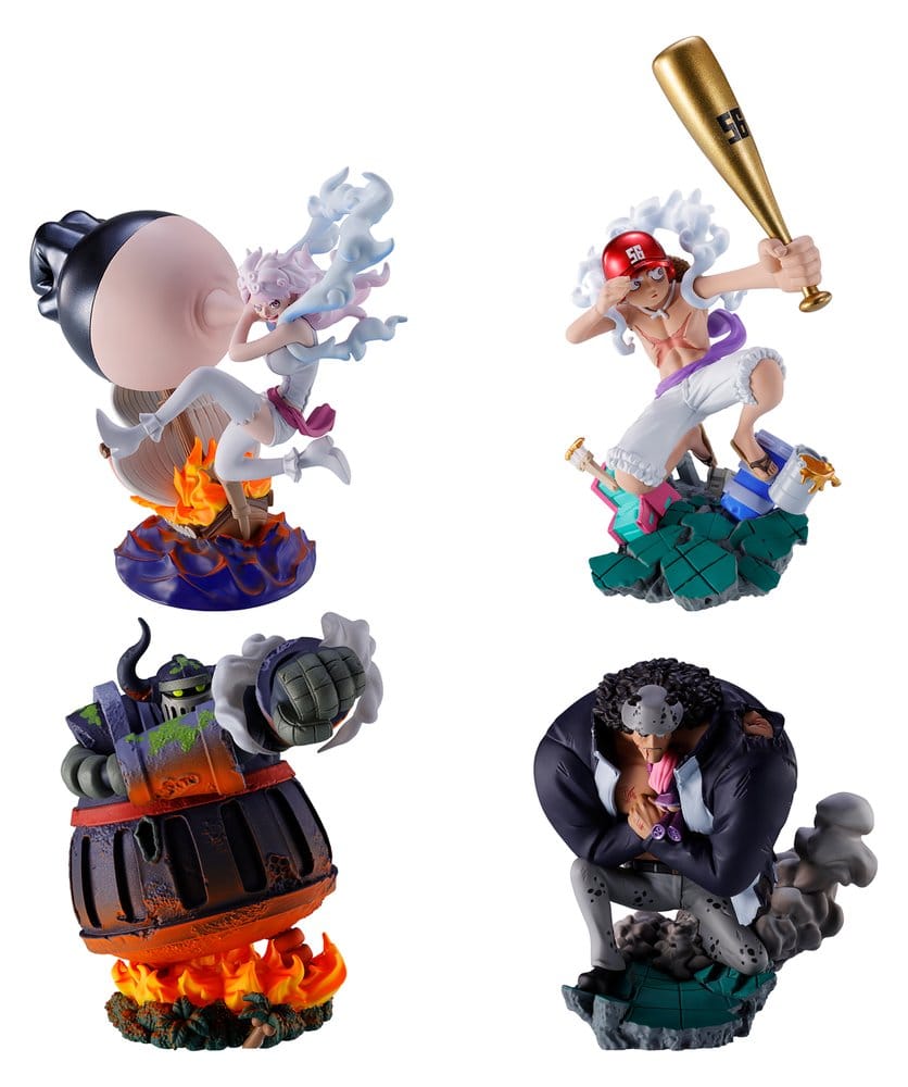 One Piece Petitrama series LOGBOX RE BIRTH Ver. Egghead 02 Minifiguren 8 cm Blind Box Display (4) - Preorder - ETA: 24.12.2026