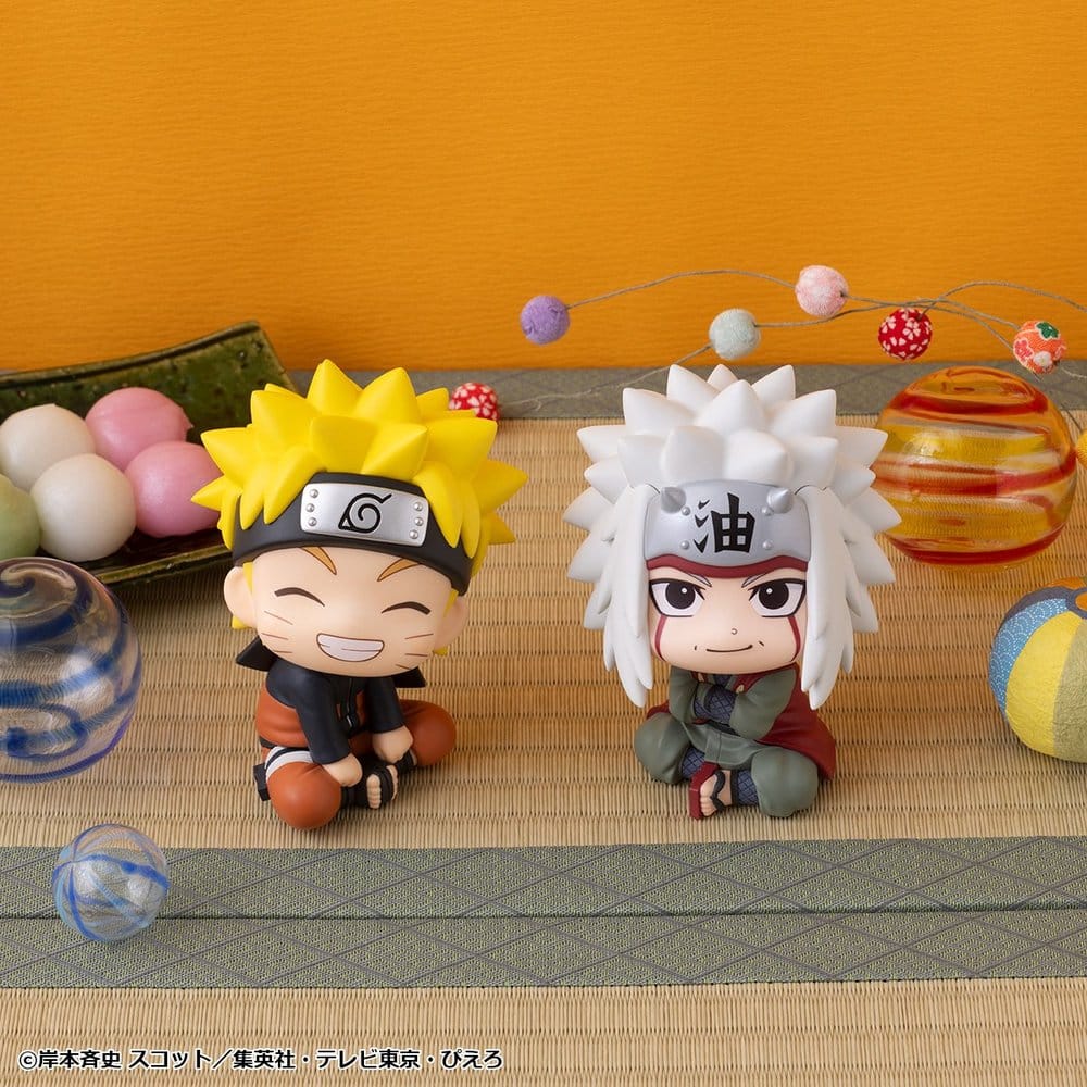 Naruto Shippuden Look Up PVC Figuren 2er-Pack Naruto Uzumaki Smile Ver. & Jiraiya 11 cm (with gift) - Preorder - ETA: 23.04.2027