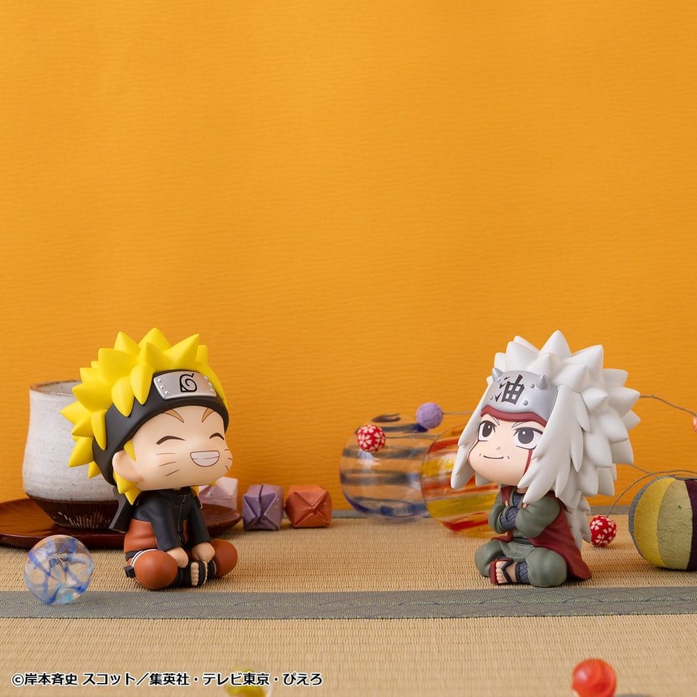 Naruto Shippuden Look Up PVC Figuren 2er-Pack Naruto Uzumaki Smile Ver. & Jiraiya 11 cm (with gift) - Preorder - ETA: 23.04.2027