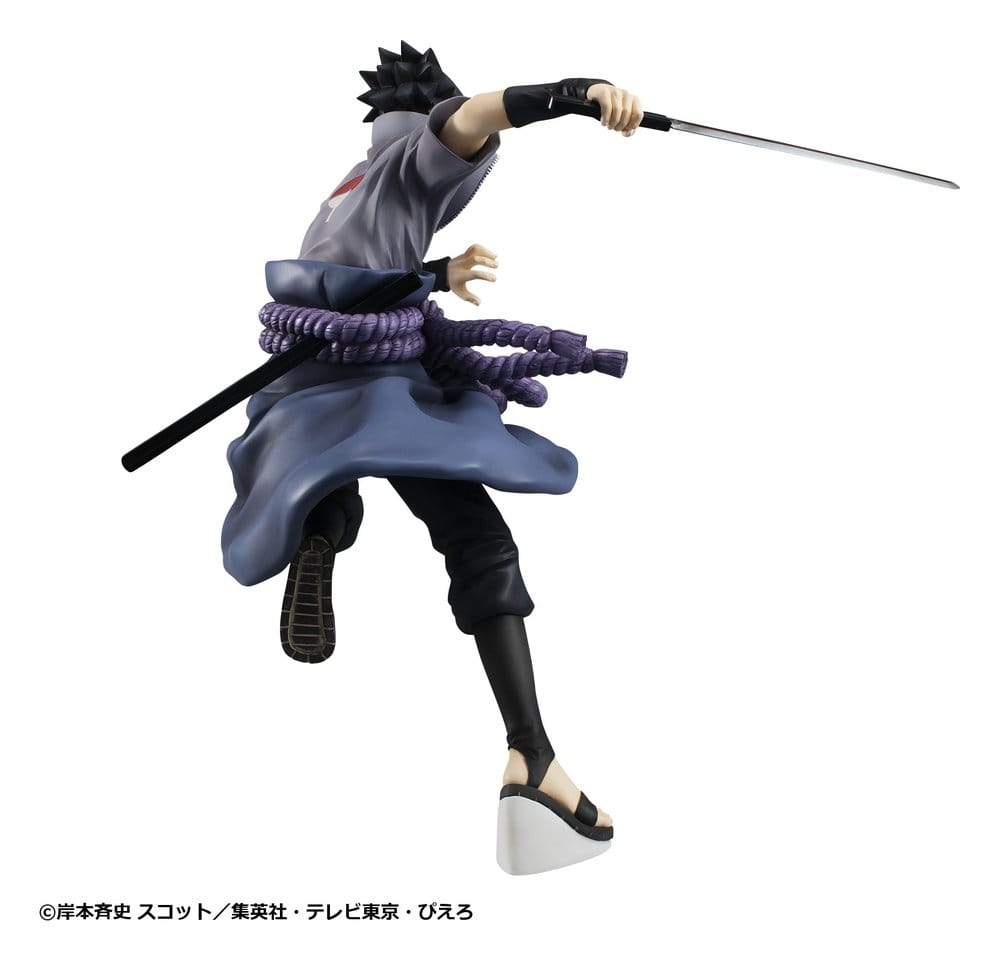 Naruto Shippuden G.E.M. Series PVC Figur Sasuke Uchiha Great Ninja War Ver. 23 cm (Repeat) - Preorder - ETA: 25.03.2027