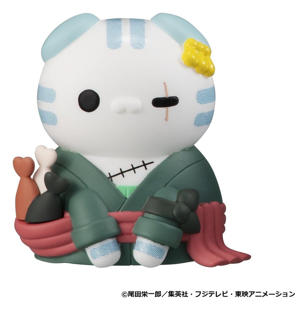One Piece Mega Cat Project Minifiguren NyanPieceNyan! I'm gonna be king of Paw-rates!! Blind Box Sortiment (8) (Repeat) - Preorder - ETA: 25.05.2027