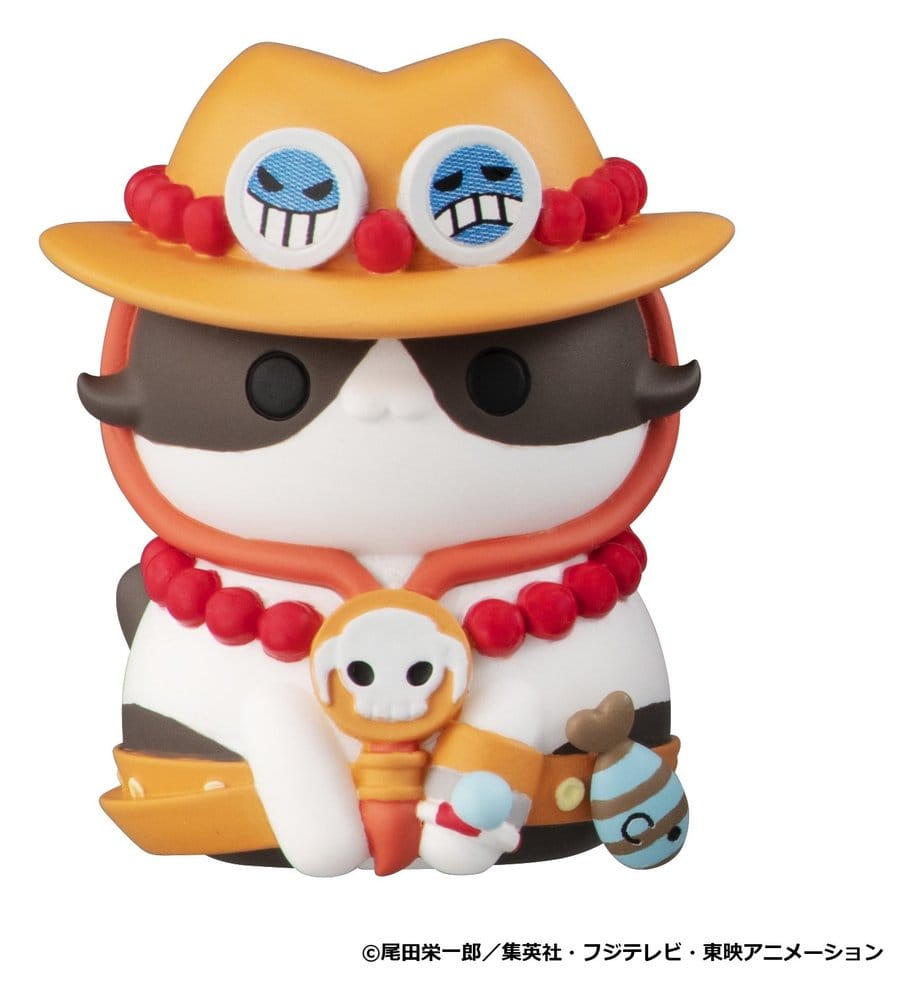 One Piece Mega Cat Project Minifiguren NyanPieceNyan! I'm gonna be king of Paw-rates!! Blind Box Sortiment (8) (Repeat) - Preorder - ETA: 25.05.2027