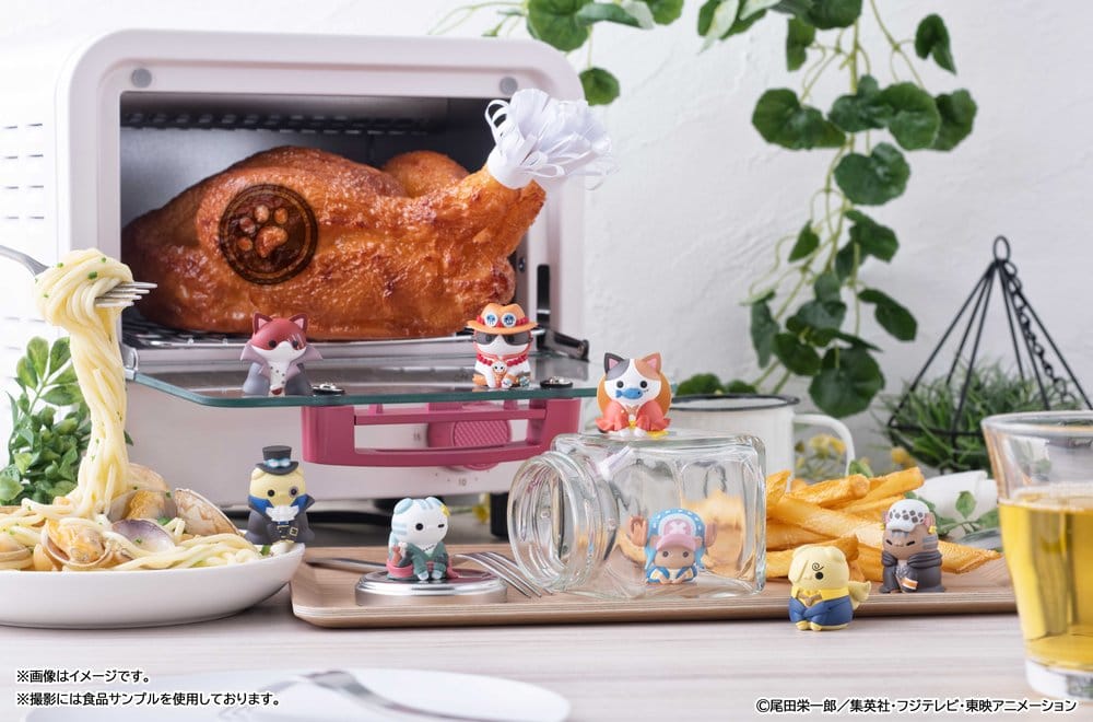 One Piece Mega Cat Project Minifiguren NyanPieceNyan! I'm gonna be king of Paw-rates!! Blind Box Sortiment (8) (Repeat) - Preorder - ETA: 25.05.2027