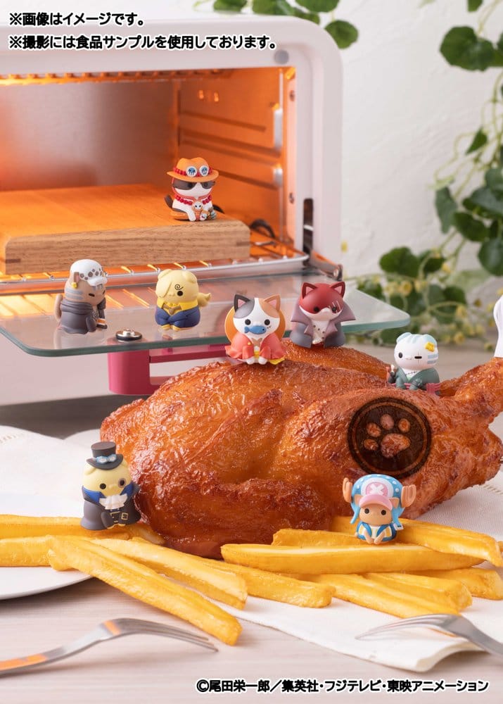 One Piece Mega Cat Project Minifiguren NyanPieceNyan! I'm gonna be king of Paw-rates!! Blind Box Sortiment (8) (Repeat) - Preorder - ETA: 25.05.2027