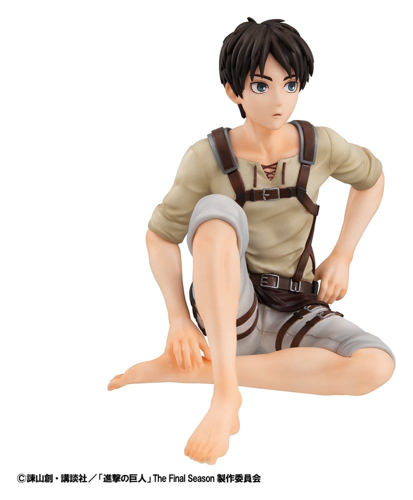 Attack on Titan G.E.M. Series PVC Figur Eren Yeager Palm Size 10 cm - Preorder - ETA: 25.02.2027