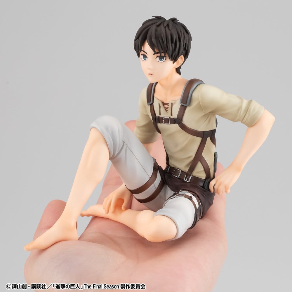 Attack on Titan G.E.M. Series PVC Figuren 2er-Pack Eren Yeager & Squad Captain Levi Palm Size - Preorder - ETA: 25.02.2027