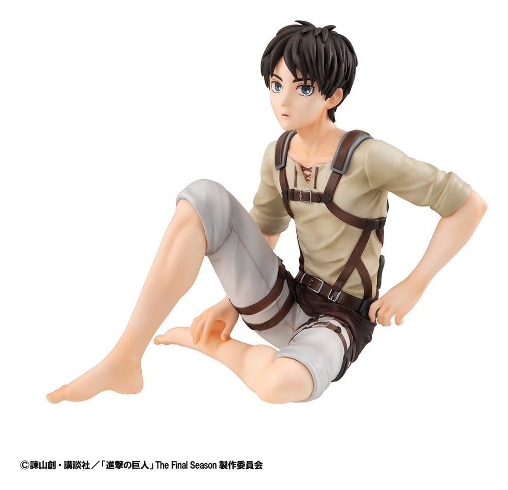 Attack on Titan G.E.M. Series PVC Figuren 2er-Pack Eren Yeager & Squad Captain Levi Palm Size - Preorder - ETA: 25.02.2027
