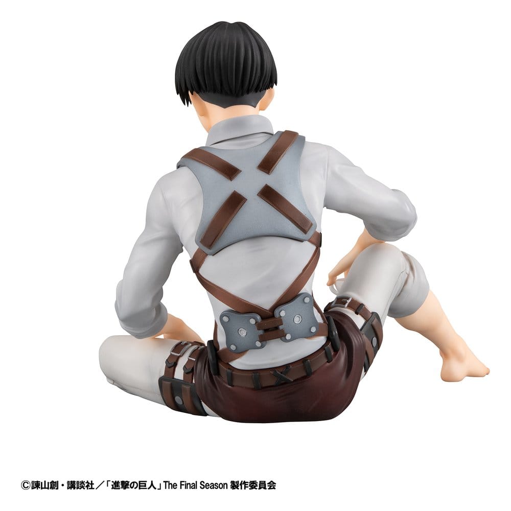 Attack on Titan G.E.M. Series PVC Figuren 2er-Pack Eren Yeager & Squad Captain Levi Palm Size - Preorder - ETA: 25.02.2027