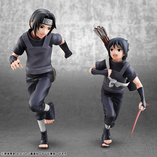 Naruto Shippuden G.E.M. Series PVC Figuren 2er-Pack Itachi Uchiha & Sasuke (Repeat) - Preorder - ETA: 23.04.2027