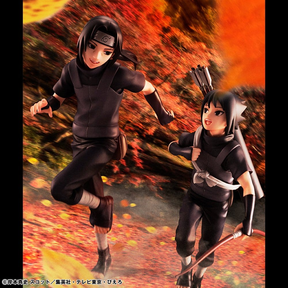 Naruto Shippuden G.E.M. Series PVC Figuren 2er-Pack Itachi Uchiha & Sasuke (Repeat) - Preorder - ETA: 23.04.2027