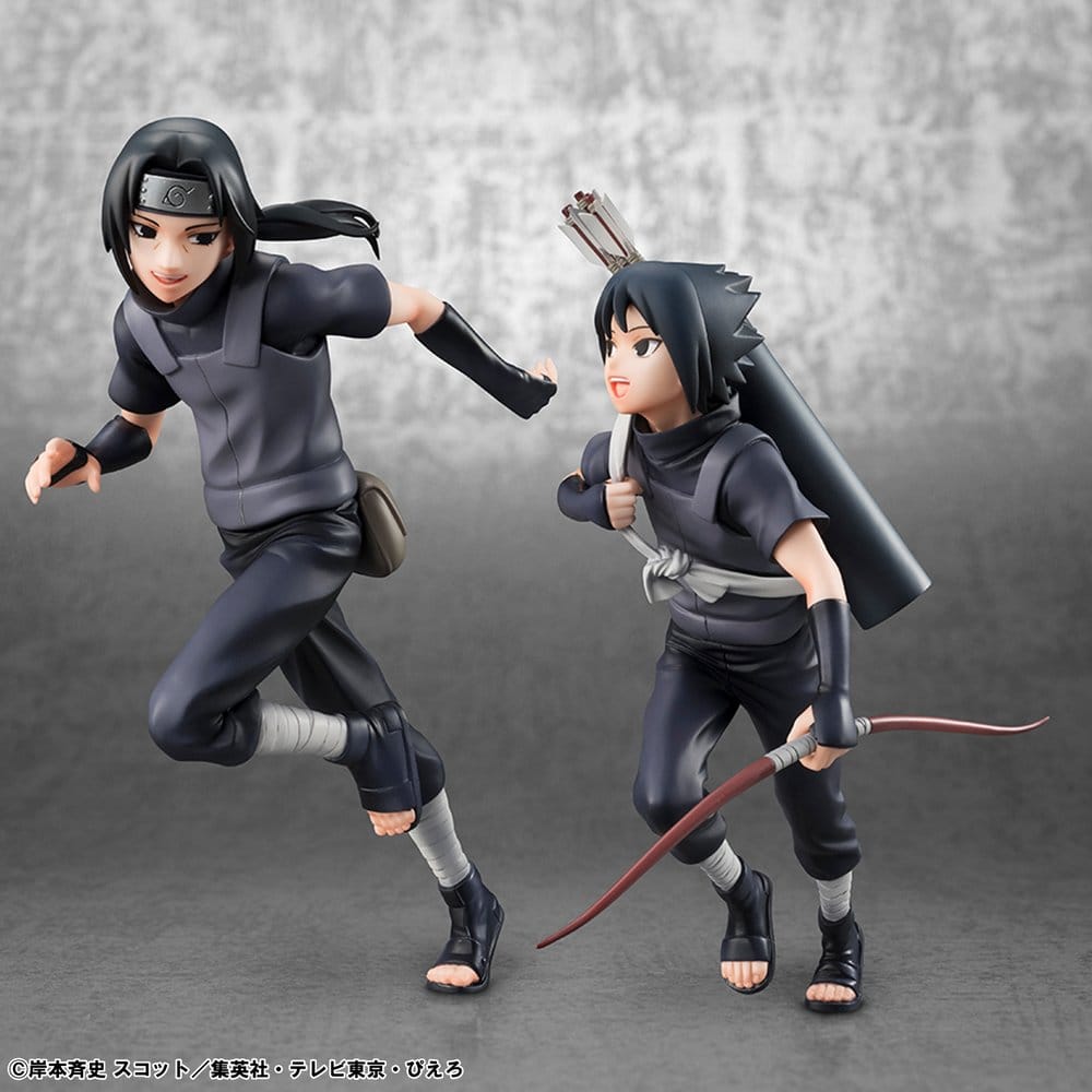 Naruto Shippuden G.E.M. Series PVC Figuren 2er-Pack Itachi Uchiha & Sasuke (Repeat) - Preorder - ETA: 23.04.2027