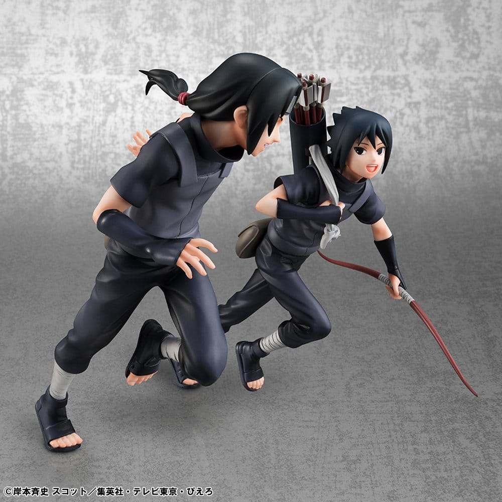 Naruto Shippuden G.E.M. Series PVC Figuren 2er-Pack Itachi Uchiha & Sasuke (Repeat) - Preorder - ETA: 23.04.2027