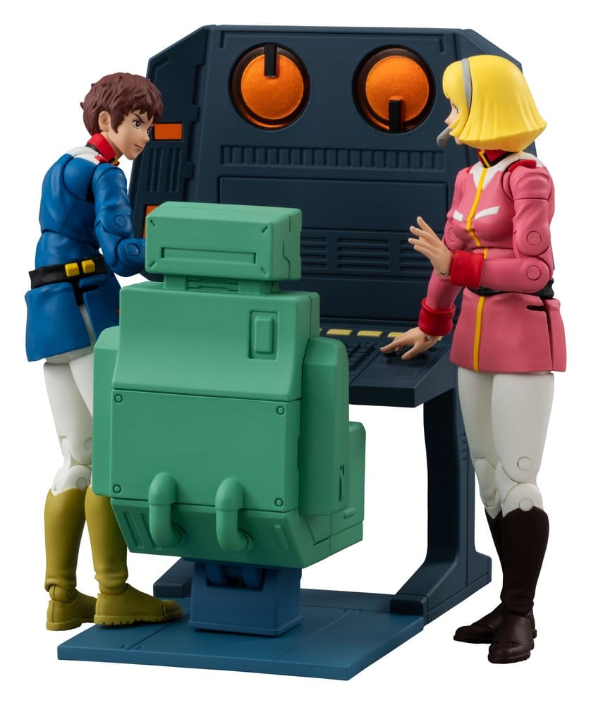Mobile Suit Gundam G.M.G. Collection EX Diorama White Base Bridge Radio Operator Desk Set 10 cm (with gift) - Preorder - ETA: 25.02.2027