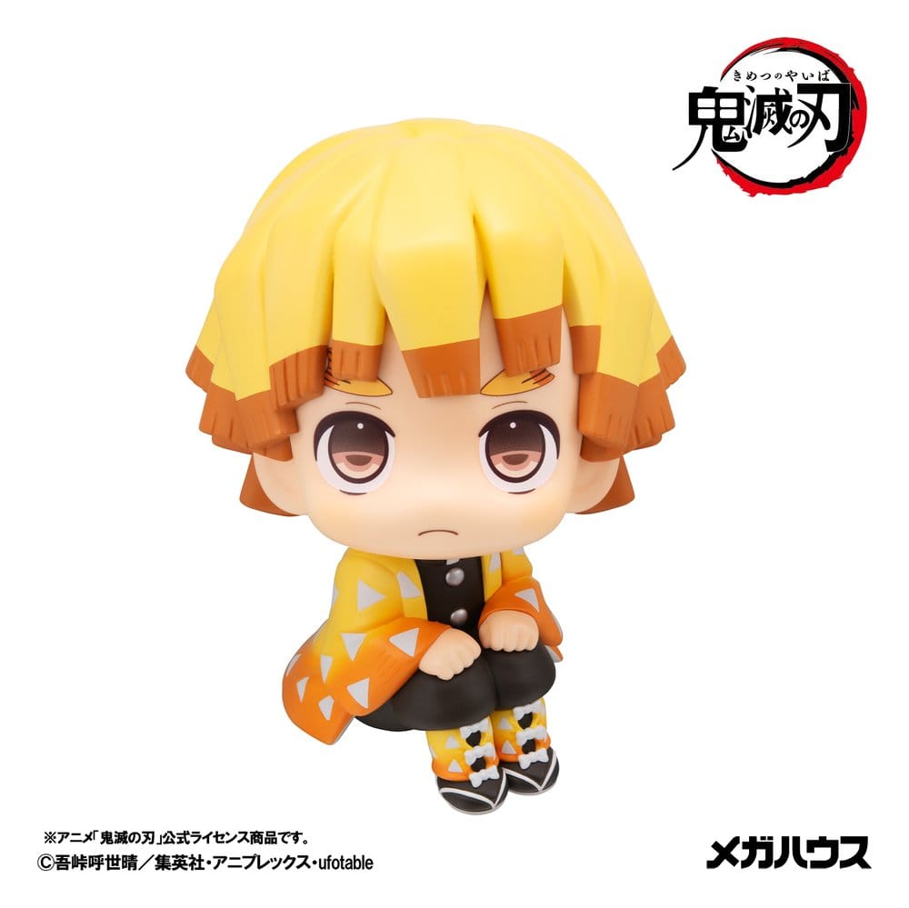Demon Slayer: Kimetsu no Yaiba Look Up PVC Figur Zenitsu Agatsuma Grumpy Ver. 11 cm - Preorder - ETA: 23.07.2027