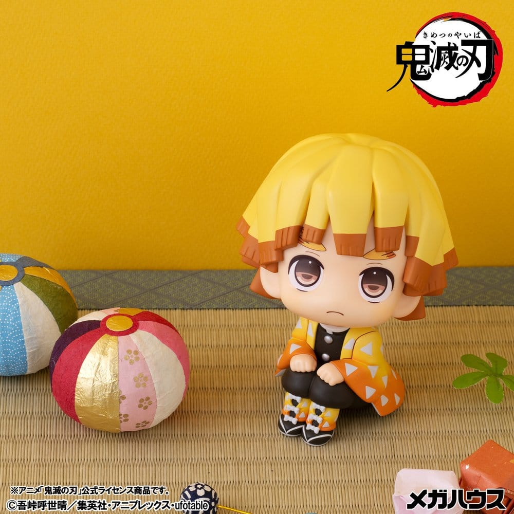 Demon Slayer: Kimetsu no Yaiba Look Up PVC Figur Zenitsu Agatsuma Grumpy Ver. 11 cm - Preorder - ETA: 23.07.2027