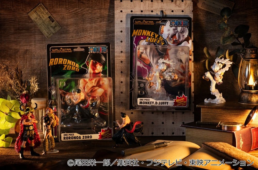 One Piece Wallstar PVC Figuren 2er-Pack Monkey D. Ruffy Gear Fifth & Roronoa Zoro (with gift) 10 cm - Preorder - ETA: 23.04.2027