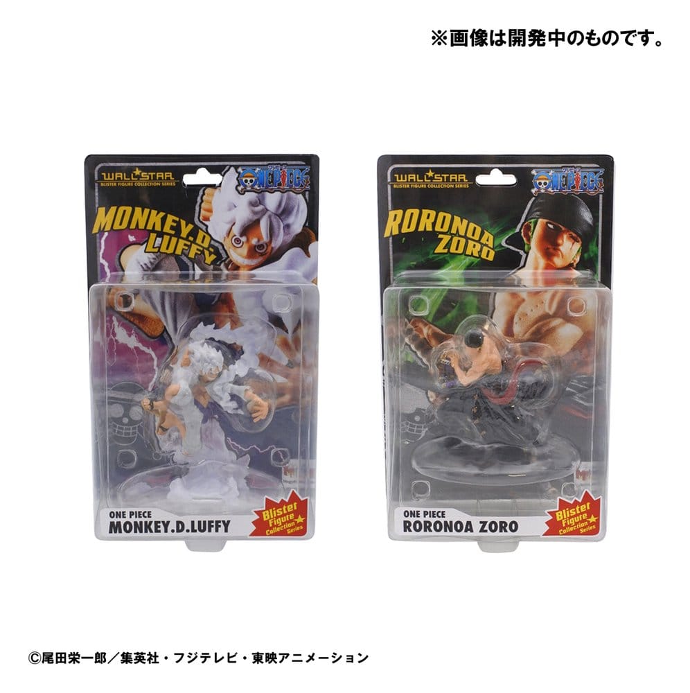 One Piece Wallstar PVC Figuren 2er-Pack Monkey D. Ruffy Gear Fifth & Roronoa Zoro (with gift) 10 cm - Preorder - ETA: 23.04.2027