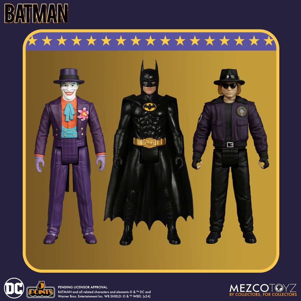 Batman (1989) 5 Points Actionfiguren 9 cm Sortiment (24) - Preorder - ETA: Ende 05.2025