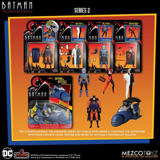 Batman: The Animated Series 2 5 Points Actionfiguren Deluxe Box Set 9 cm  - Preorder - ETA: 26.11.2025