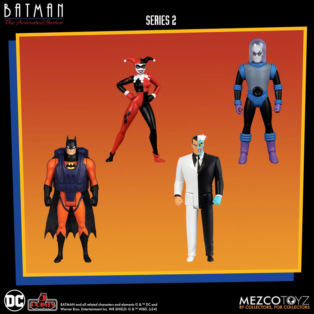 Batman: The Animated Series 2 5 Points Actionfiguren Deluxe Box Set 9 cm  - Preorder - ETA: 26.11.2025