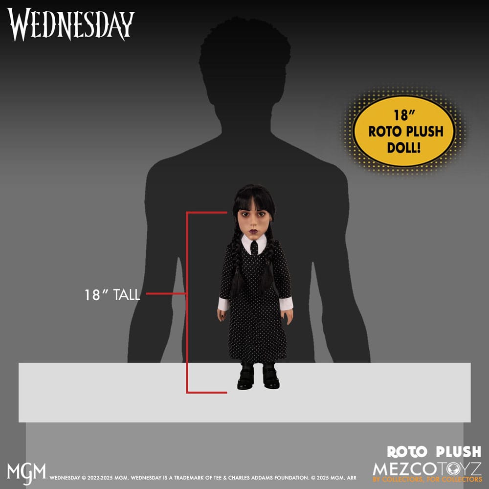Wednesday MDS Roto Puppe Wednesday 46 cm - Preorder - ETA: 31.07.2026
