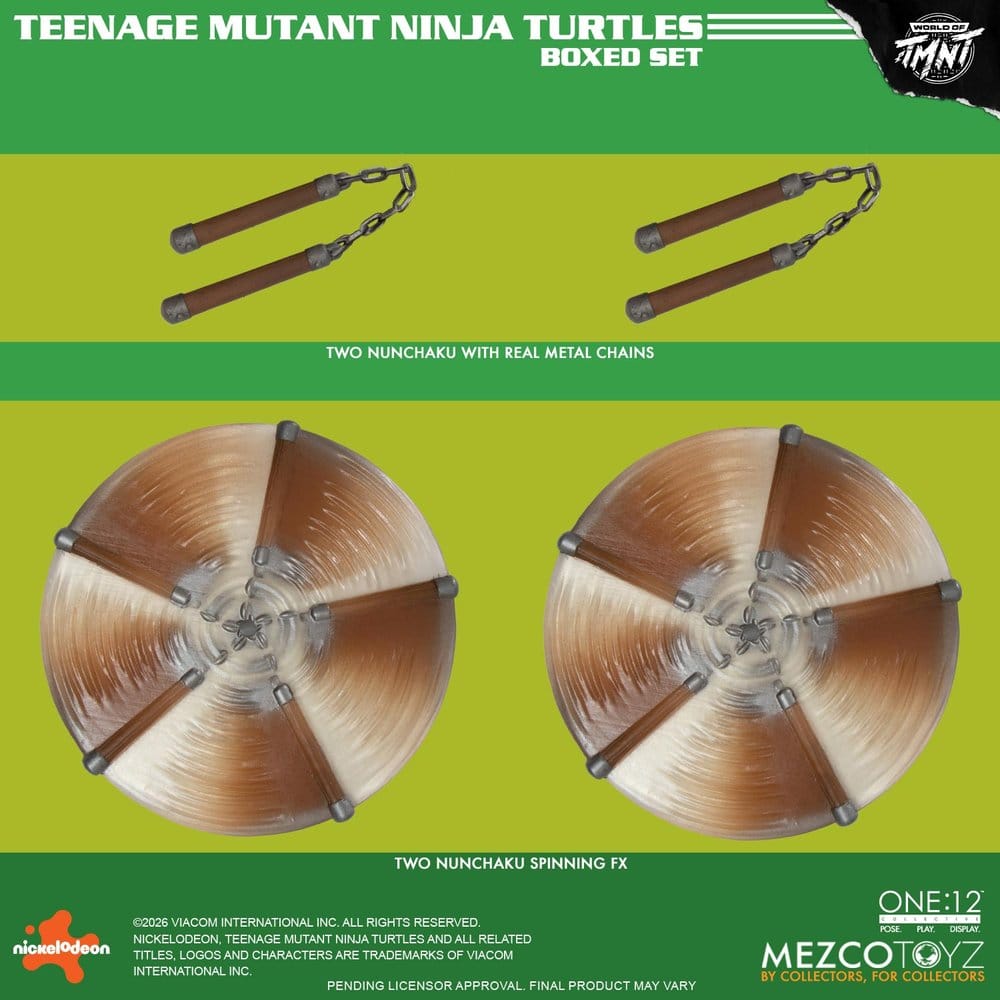 Teenage Mutant Ninja Turtles One:12 Collective Actionfiguren 1/12 Boxed Set 17 cm - Preorder - ETA: 25.02.2027