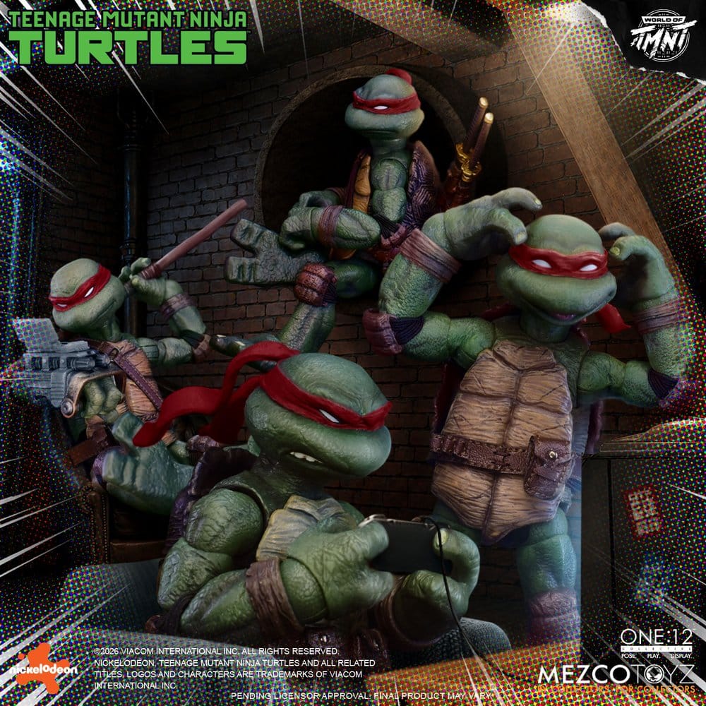 Teenage Mutant Ninja Turtles One:12 Collective Actionfiguren 1/12 Boxed Set 17 cm - Preorder - ETA: 25.02.2027