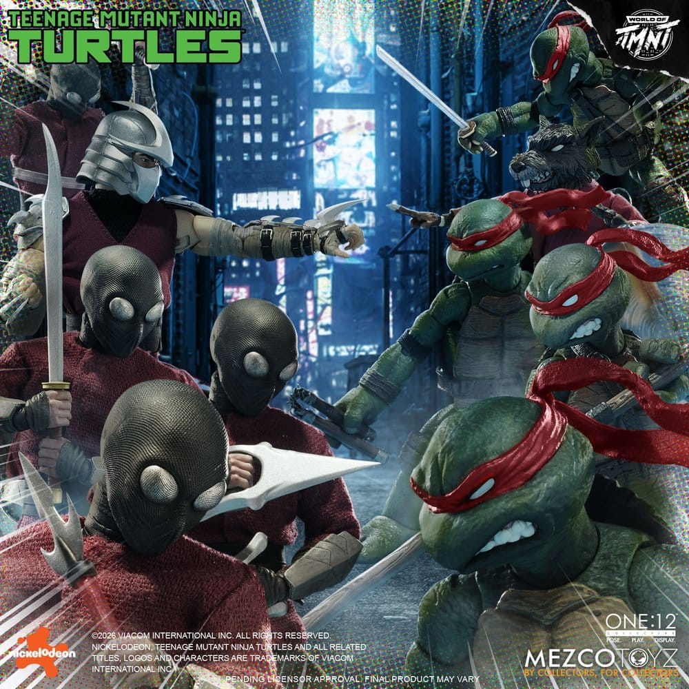 Teenage Mutant Ninja Turtles One:12 Collective Actionfiguren 1/12 Boxed Set 17 cm - Preorder - ETA: 25.02.2027