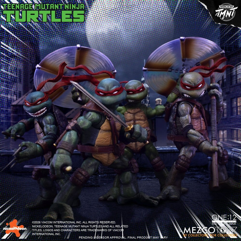 Teenage Mutant Ninja Turtles One:12 Collective Actionfiguren 1/12 Boxed Set 17 cm - Preorder - ETA: 25.02.2027