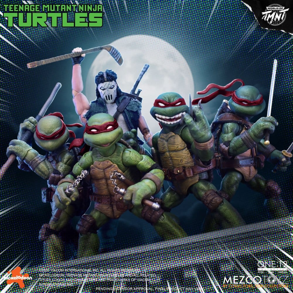 Teenage Mutant Ninja Turtles One:12 Collective Actionfiguren 1/12 Boxed Set 17 cm - Preorder - ETA: 25.02.2027