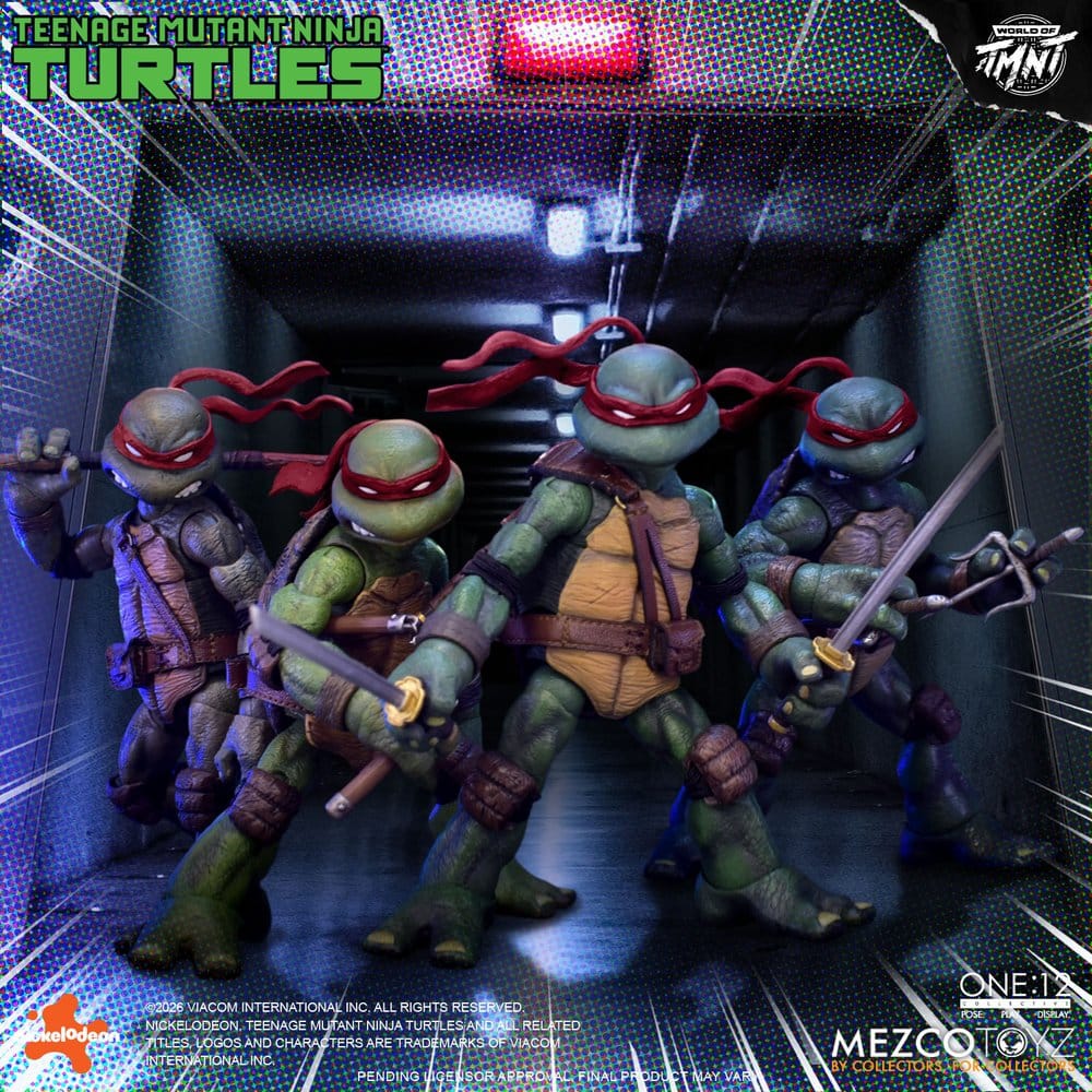 Teenage Mutant Ninja Turtles One:12 Collective Actionfiguren 1/12 Boxed Set 17 cm - Preorder - ETA: 25.02.2027