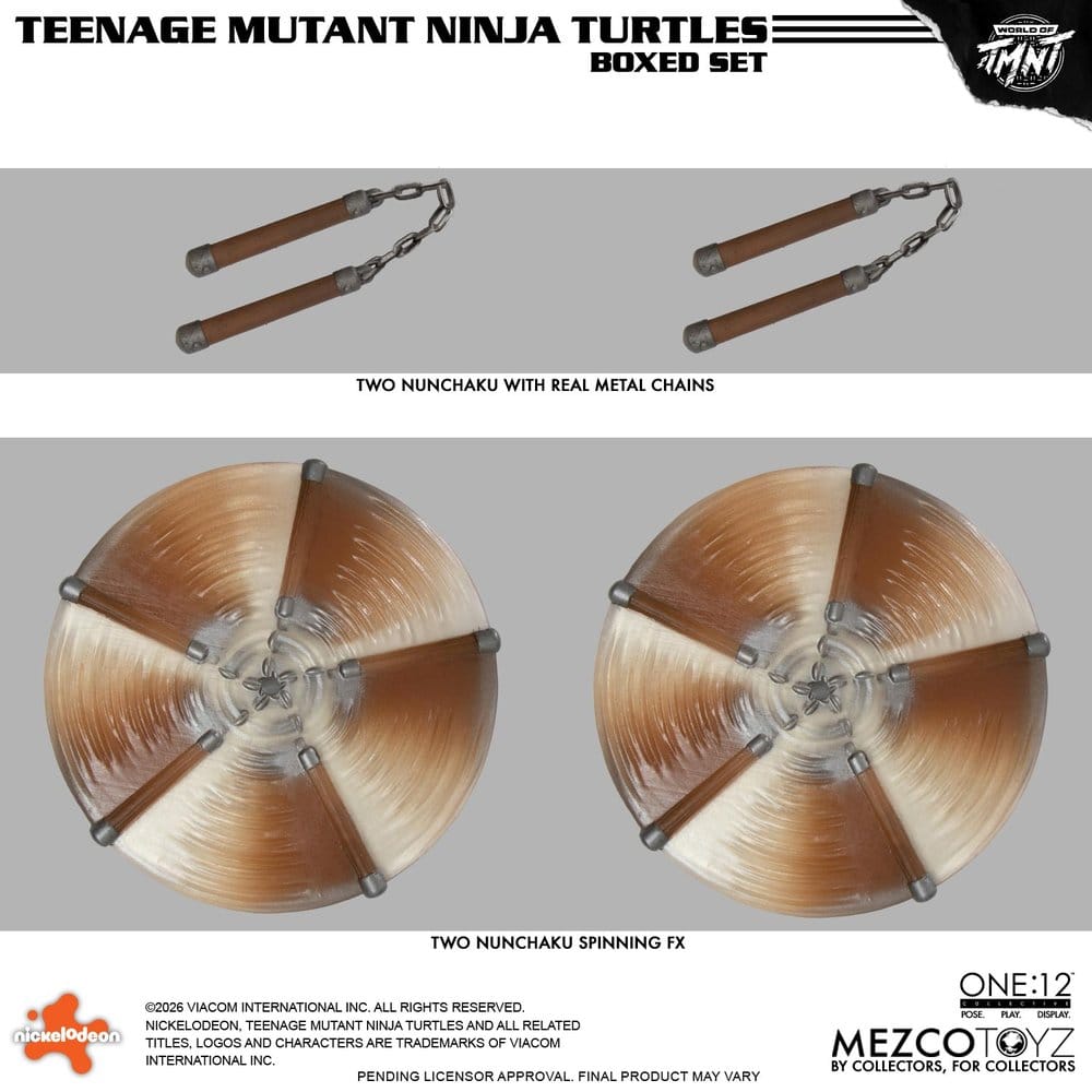 Teenage Mutant Ninja Turtles One:12 Collective Actionfiguren 1/12 Boxed Set 17 cm - Preorder - ETA: 25.02.2027