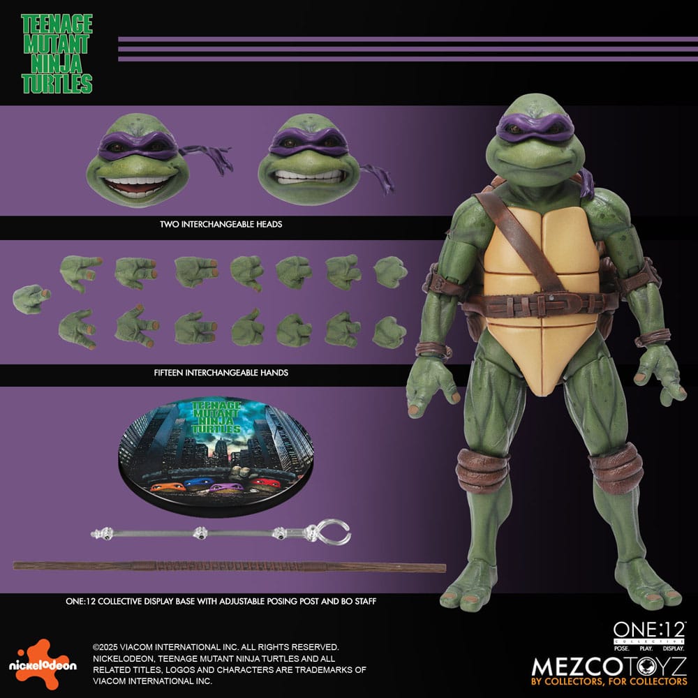Teenage Mutant Ninja Turtles Actionfiguren Box-Set 1/12 Teenage Mutant Ninja Turtles (1990 Movie) 15 cm - Preorder - ETA: 25.11.2026