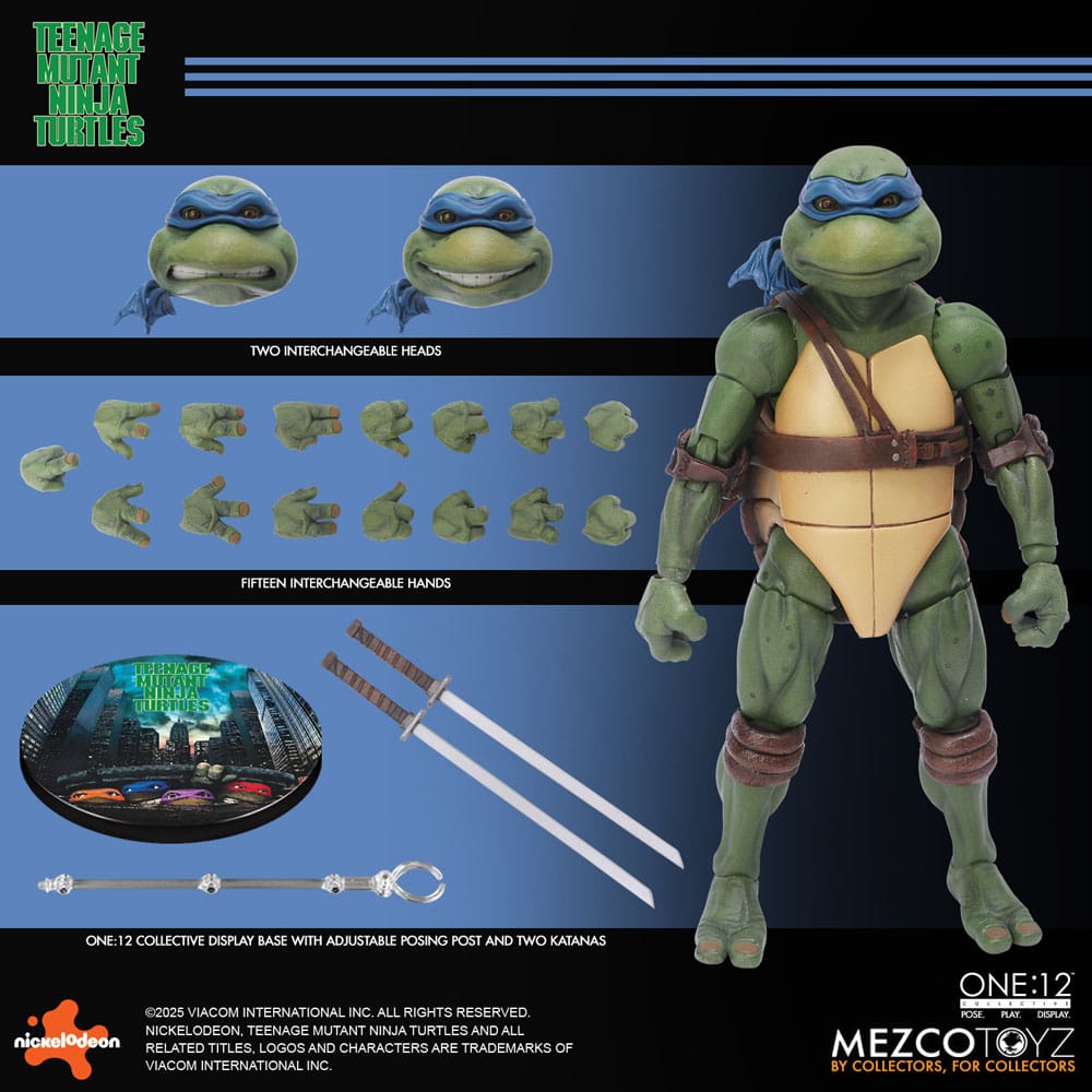 Teenage Mutant Ninja Turtles Actionfiguren Box-Set 1/12 Teenage Mutant Ninja Turtles (1990 Movie) 15 cm - Preorder - ETA: 25.11.2026