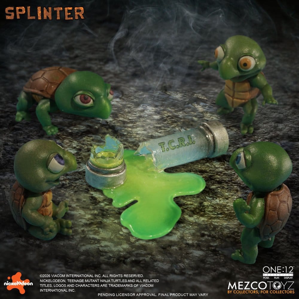 Teenage Mutant Ninja Turtles One:12 Collective Actionfigur 1/12 Splinter 17 cm - Preorder - ETA: 25.01.2027