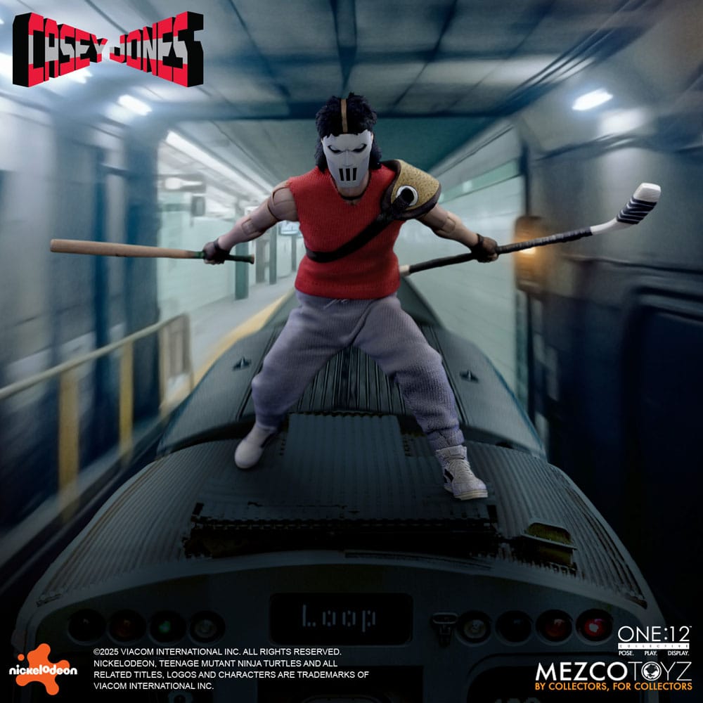 Teenage Mutant Ninja Turtles Actionfigur 1/12 Casey Jones 17 cm - Preorder - ETA: 25.03.2026