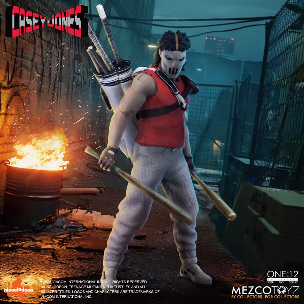 Teenage Mutant Ninja Turtles Actionfigur 1/12 Casey Jones 17 cm - Preorder - ETA: 25.03.2026