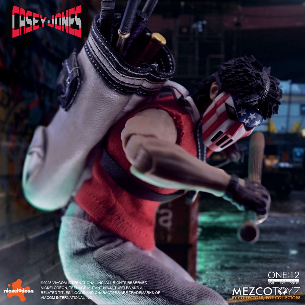 Teenage Mutant Ninja Turtles Actionfigur 1/12 Casey Jones 17 cm - Preorder - ETA: 25.03.2026