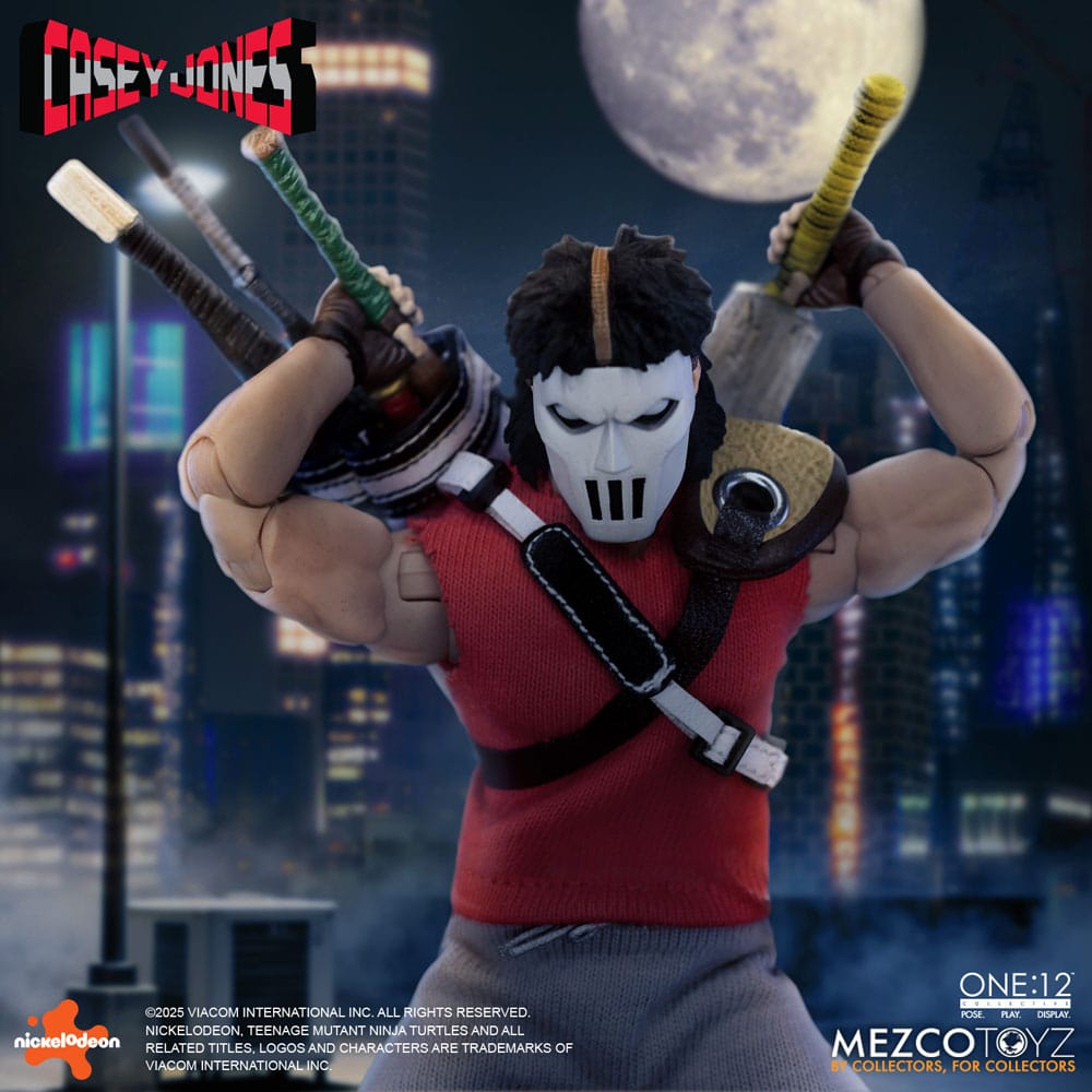 Teenage Mutant Ninja Turtles Actionfigur 1/12 Casey Jones 17 cm - Preorder - ETA: 25.03.2026