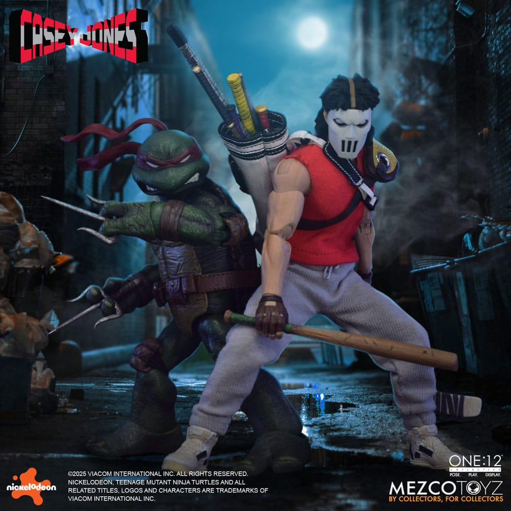 Teenage Mutant Ninja Turtles Actionfigur 1/12 Casey Jones 17 cm - Preorder - ETA: 25.03.2026