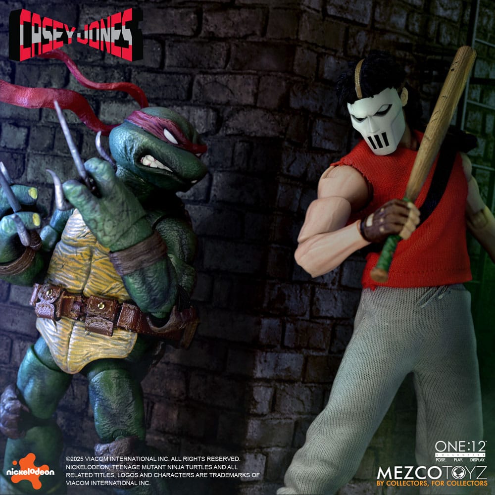 Teenage Mutant Ninja Turtles Actionfigur 1/12 Casey Jones 17 cm - Preorder - ETA: 25.03.2026