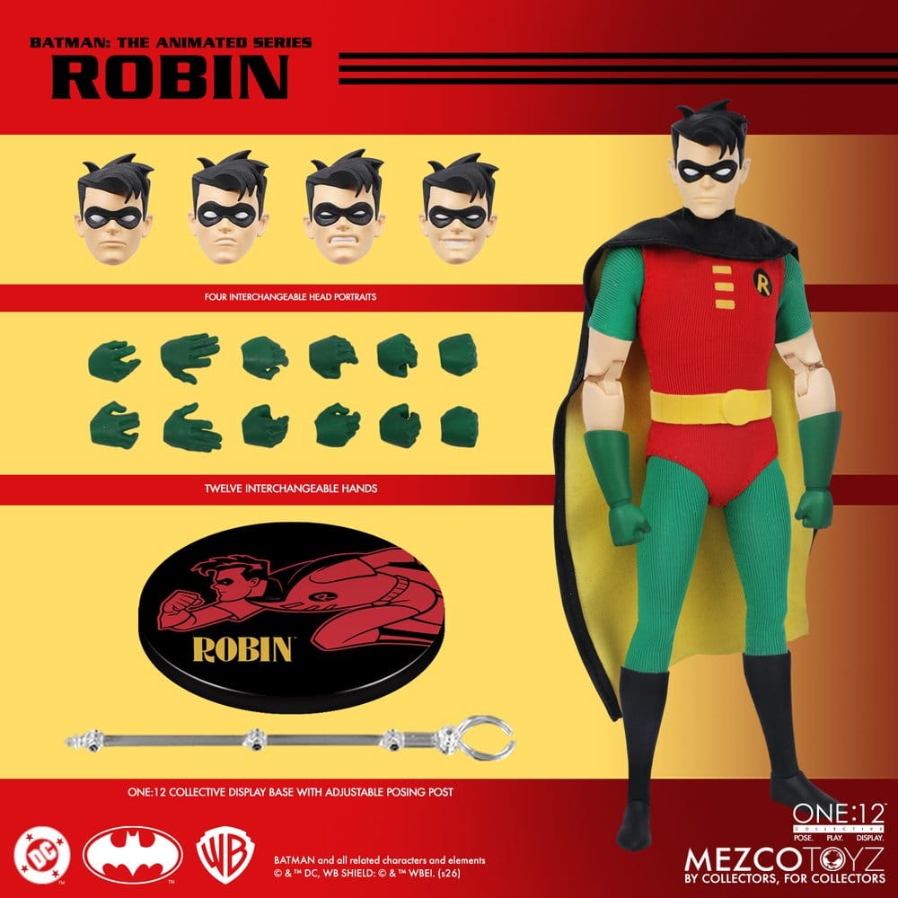 Batman: Die Zeichentrickserie One:12 Collective Actionfigur 1/12 Robin 17 cm - Preorder - ETA: 25.02.2027