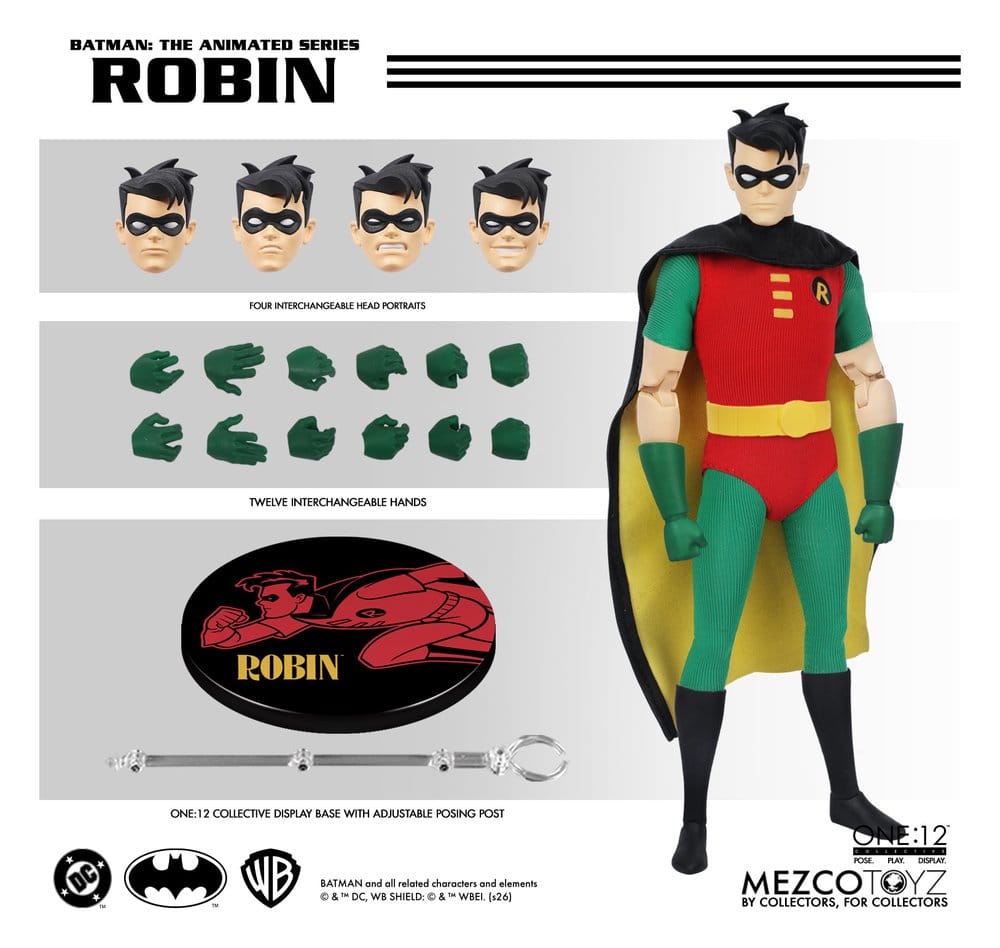 Batman: Die Zeichentrickserie One:12 Collective Actionfigur 1/12 Robin 17 cm - Preorder - ETA: 25.02.2027