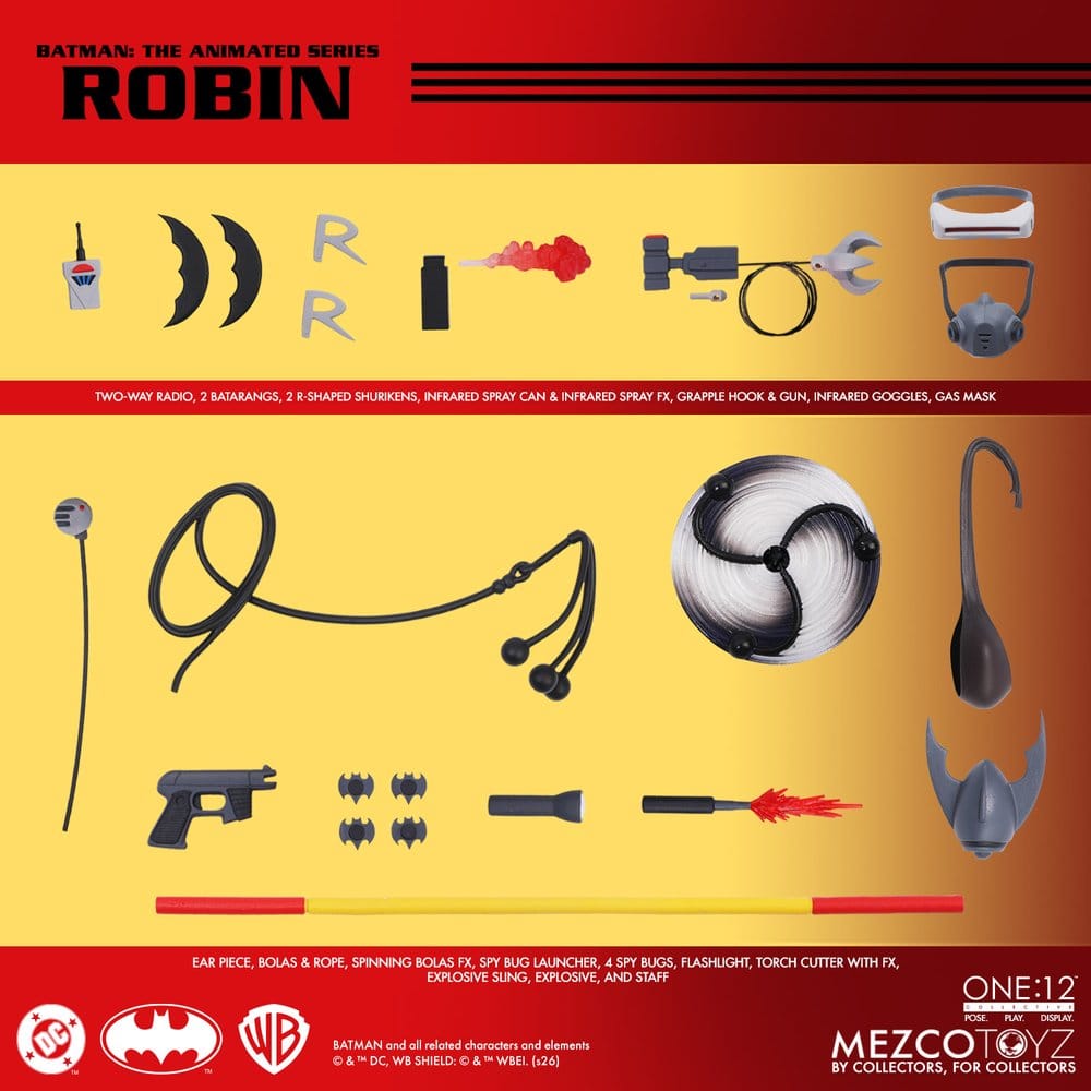 Batman: Die Zeichentrickserie One:12 Collective Actionfigur 1/12 Robin 17 cm - Preorder - ETA: 25.02.2027