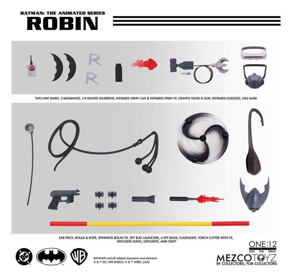 Batman: Die Zeichentrickserie One:12 Collective Actionfigur 1/12 Robin 17 cm - Preorder - ETA: 25.02.2027