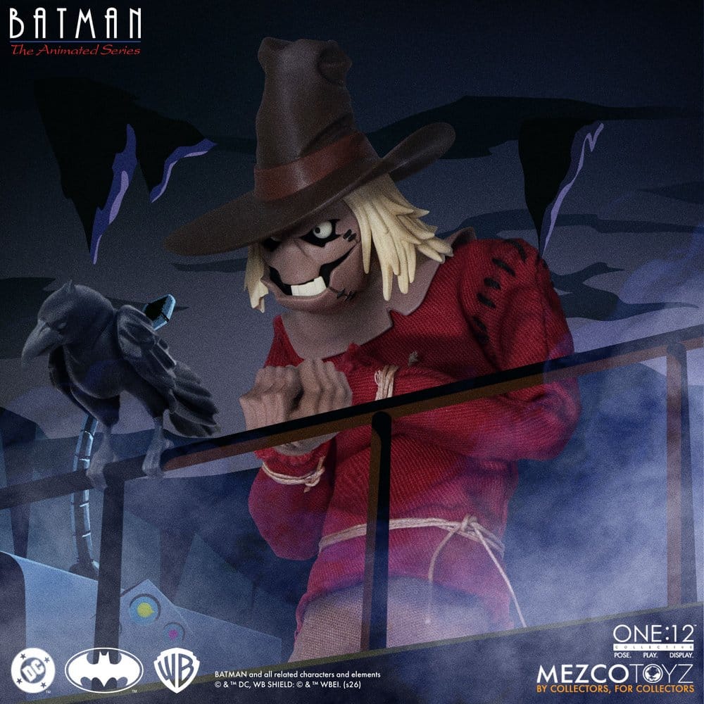 Batman: Die Zeichentrickserie One:12 Collective Actionfigur Scarecrow 17 cm - Preorder - ETA: 25.03.2027
