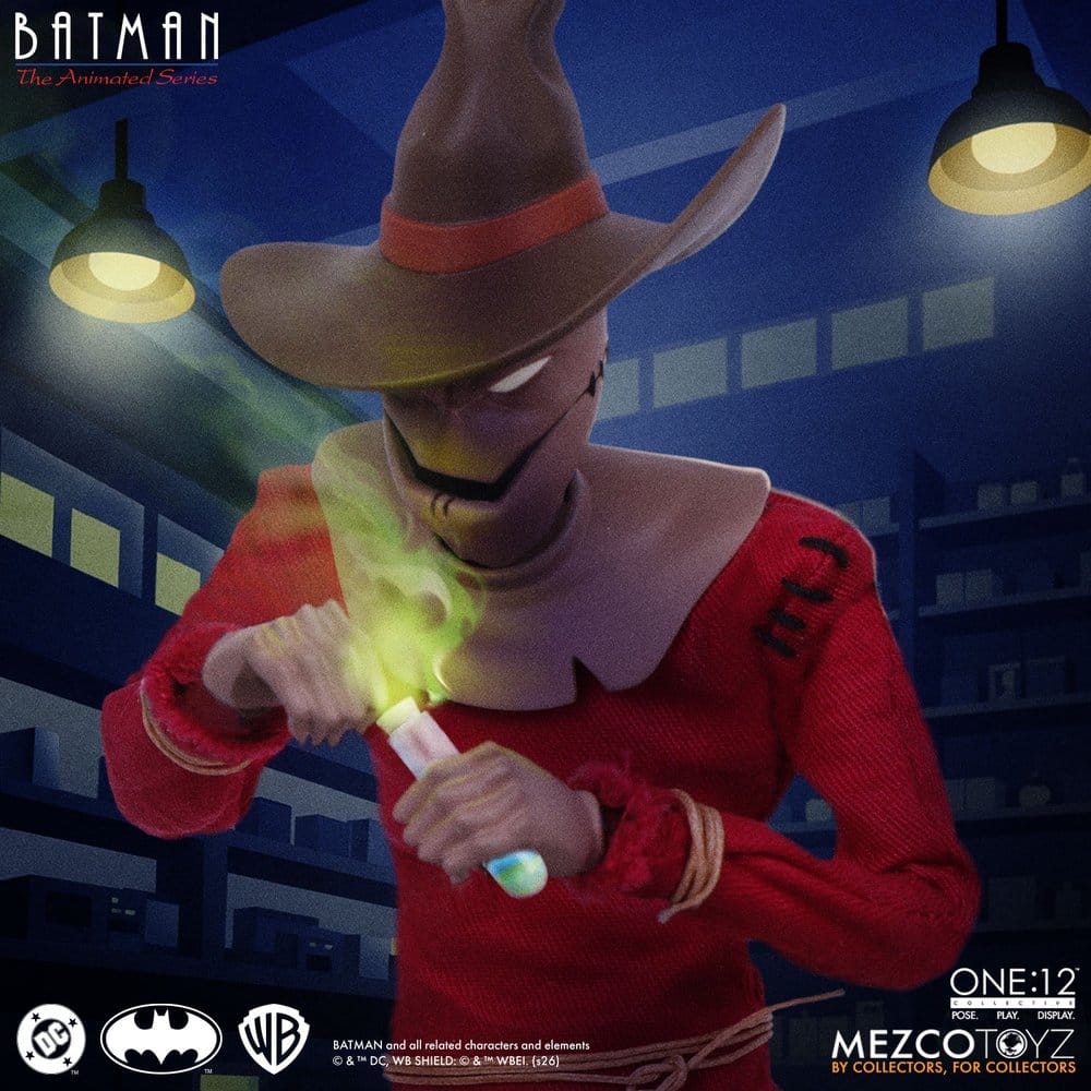 Batman: Die Zeichentrickserie One:12 Collective Actionfigur Scarecrow 17 cm - Preorder - ETA: 25.03.2027